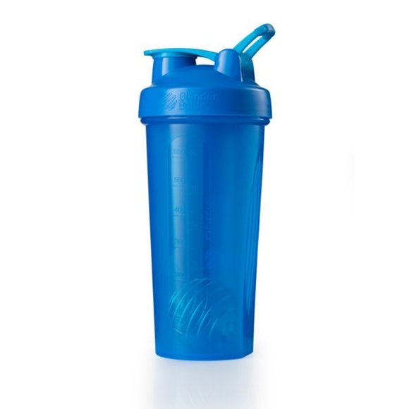 BlenderBottle Classic 28 oz Plum Shaker Cup with Flip-Top and Wide Mouth Lid - Picture 15 of 16